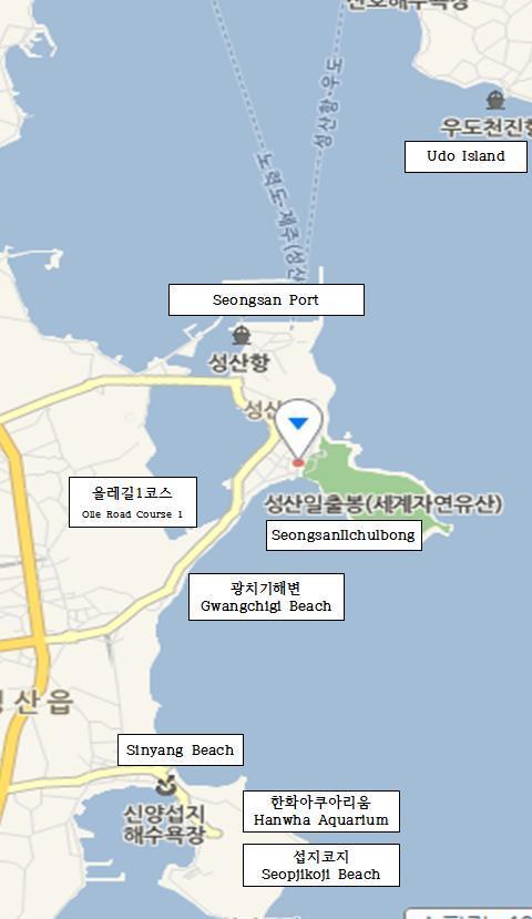 Seongsan Ilchulbong Pension Jeju Exteriör bild